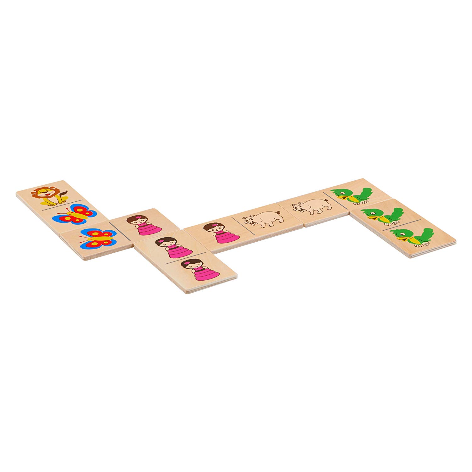 Picture Domino - Build Visual Thinking And Sequencing Skills With Engaging Picture Dominoes For Young Learners