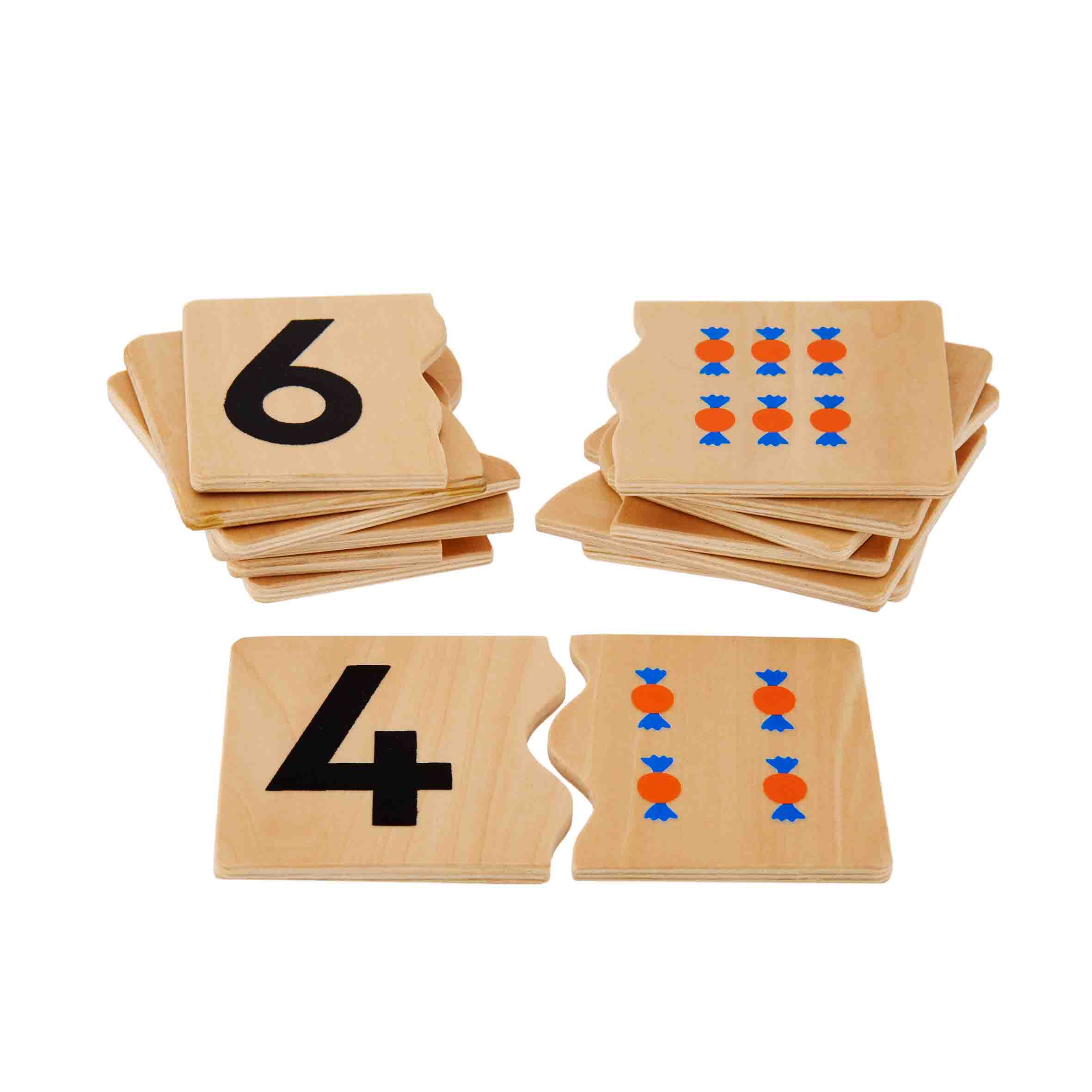 Number Match Set – Numeral And Quantity Matching Tool For Concept Reinforcement