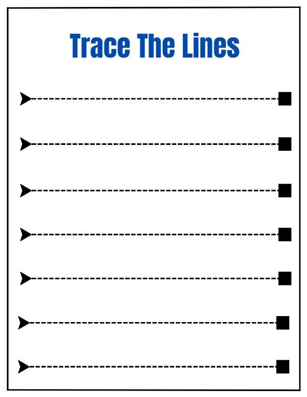 Trace the Lines (Beginner to Advanced Levels)