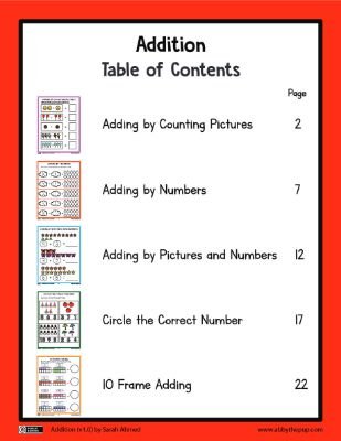 Mastering Addition: A Resource for Early Math Skills