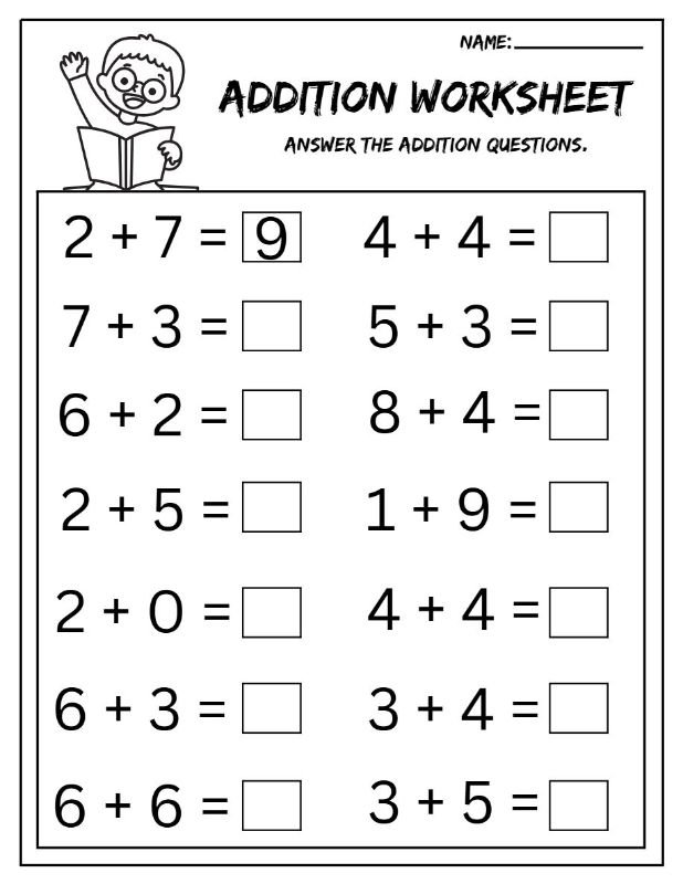 Progressive Addition Skill Builders