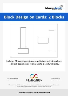 Block Designs - 2 Blocks - Educate Autism