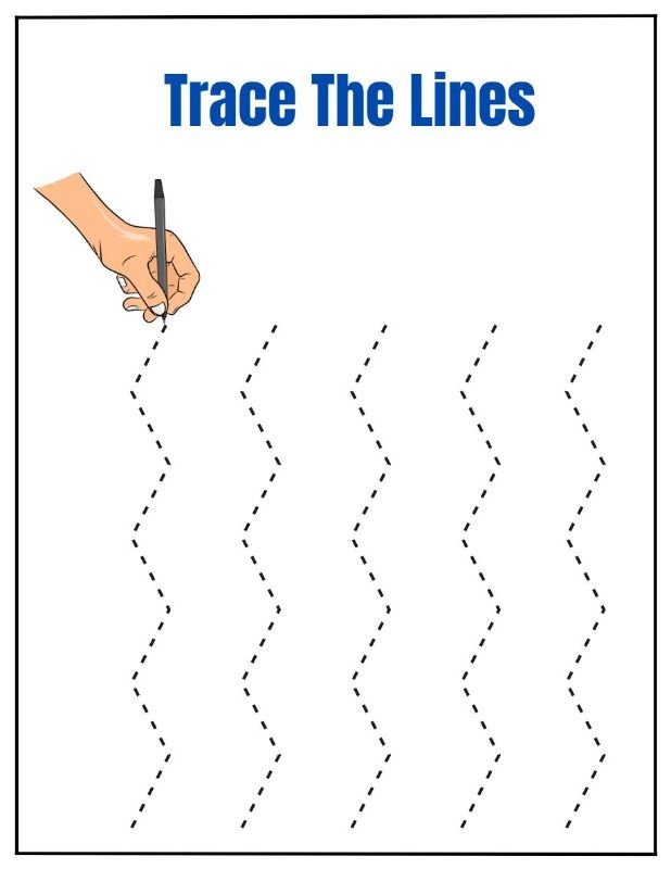 Trace the Lines (Beginner to Advanced Levels)
