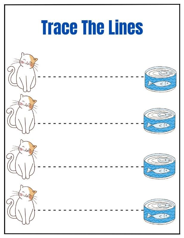 Trace the Lines (Beginner to Advanced Levels)