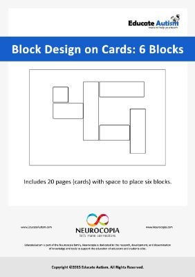 Block Designs - 6 Blocks - Educate Autism
