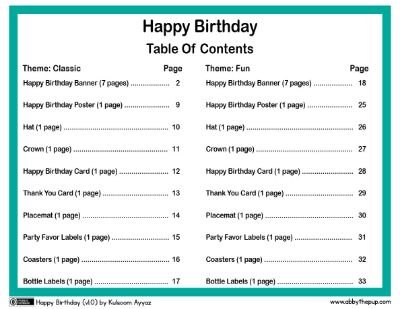 Autism-Friendly Birthday Celebration Toolkit