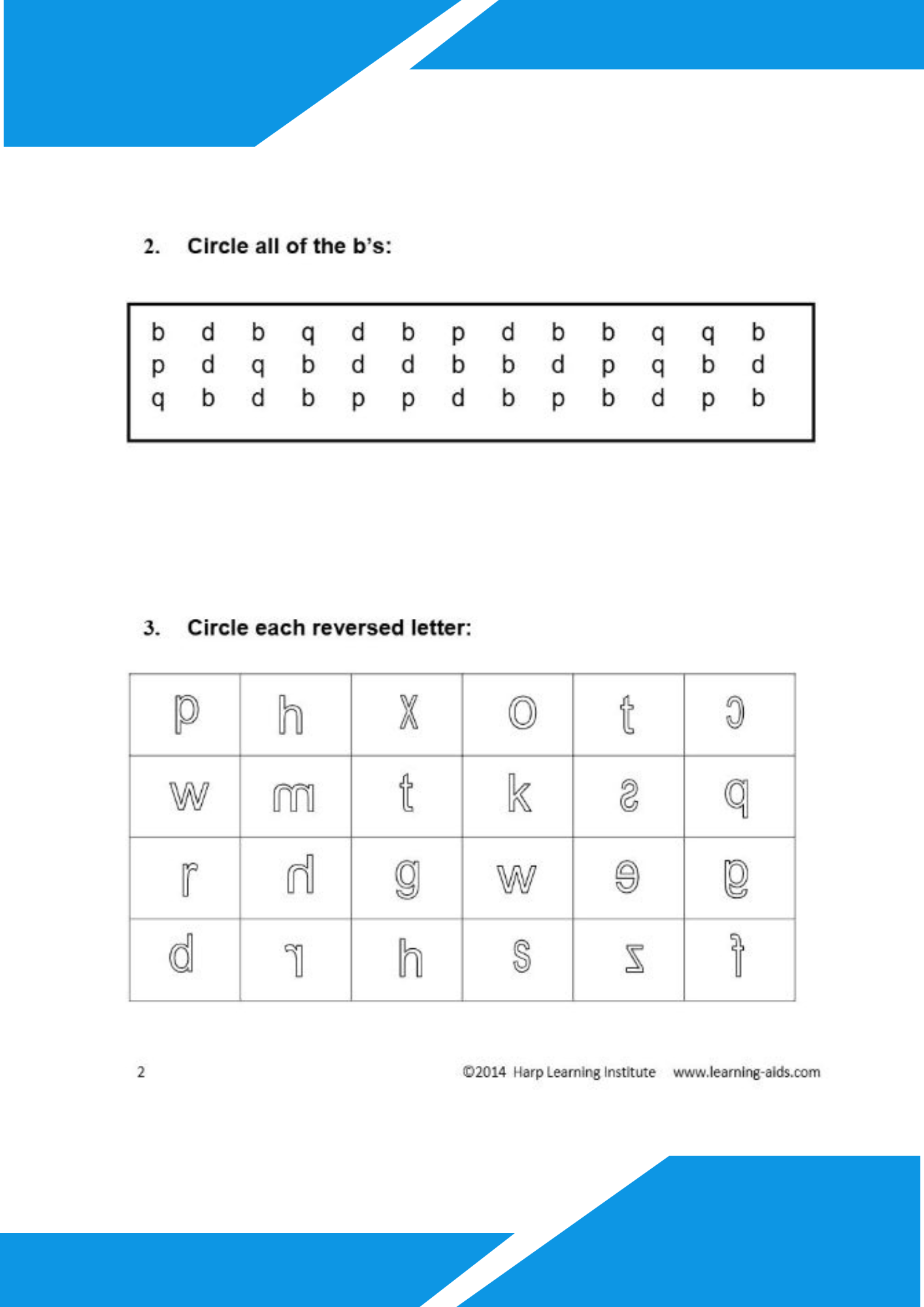 Dyslexia screening Test