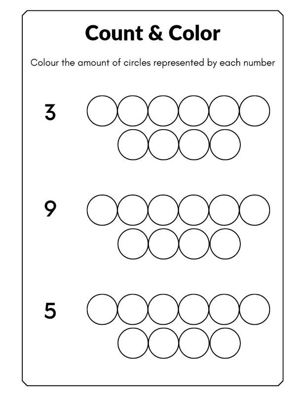 Numbers Coloring Fun: Engage and Learn