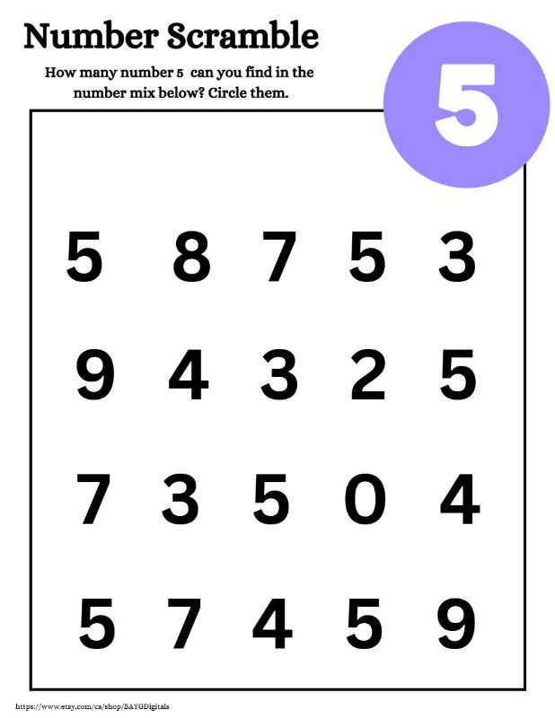 Number Scramble: Problem-Solving Made Fun