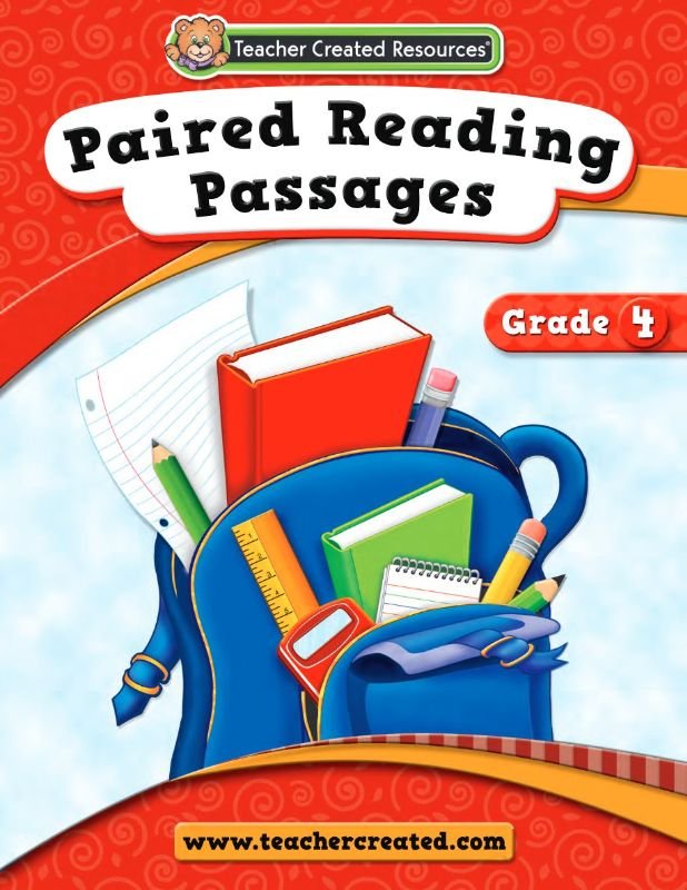 Critical Reading Skills: Paired Passages for Grade 4