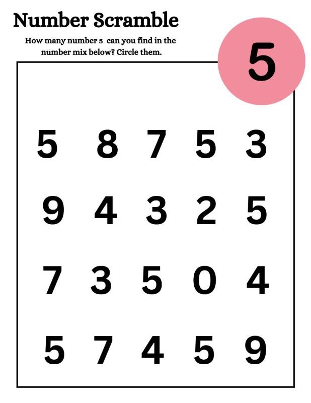 Number Scramble: Problem-Solving Made Fun