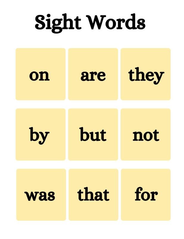 Beginner Flashcards for Early Learners