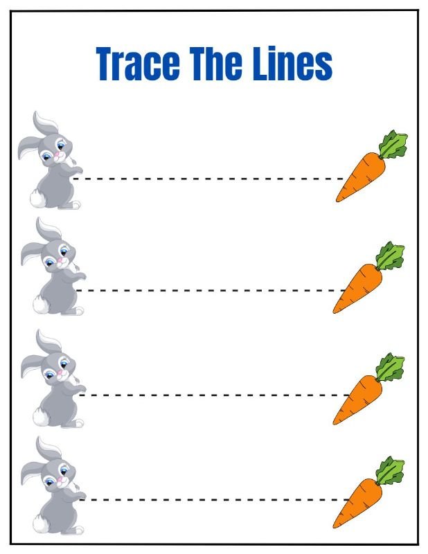 Trace the Lines (Beginner to Advanced Levels)