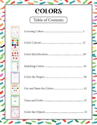 Learning Colors: A Fun and Engaging Activity Book