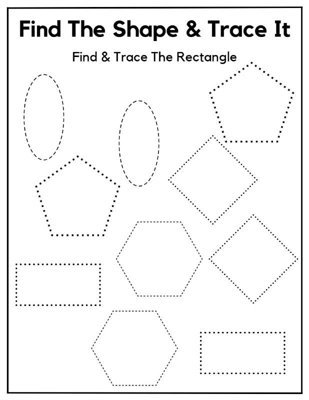 Find the Shape and Trace It