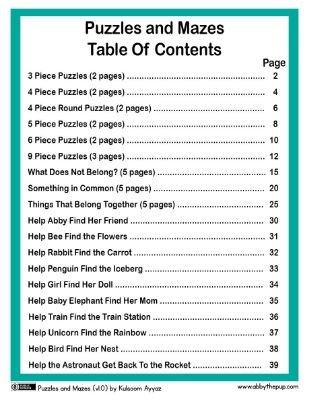 Puzzles and Mazes: Brain Boosting Fun for Kids