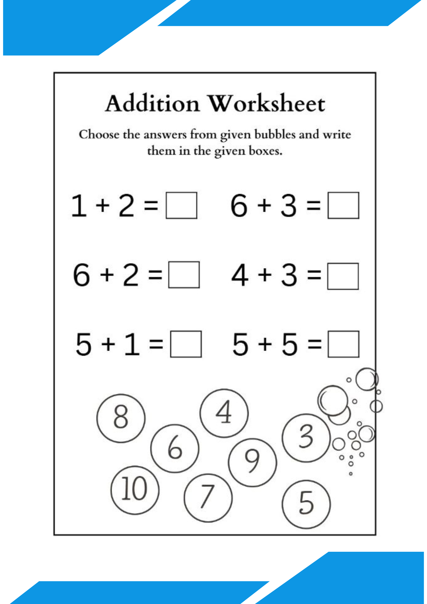 Progressive Addition Skill Builders
