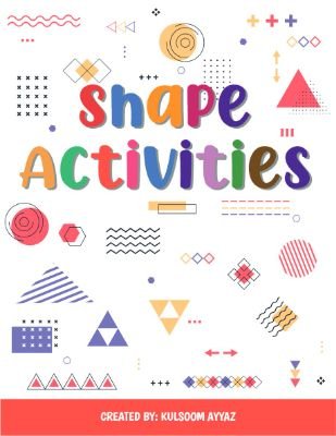 Shape Recognition Activities