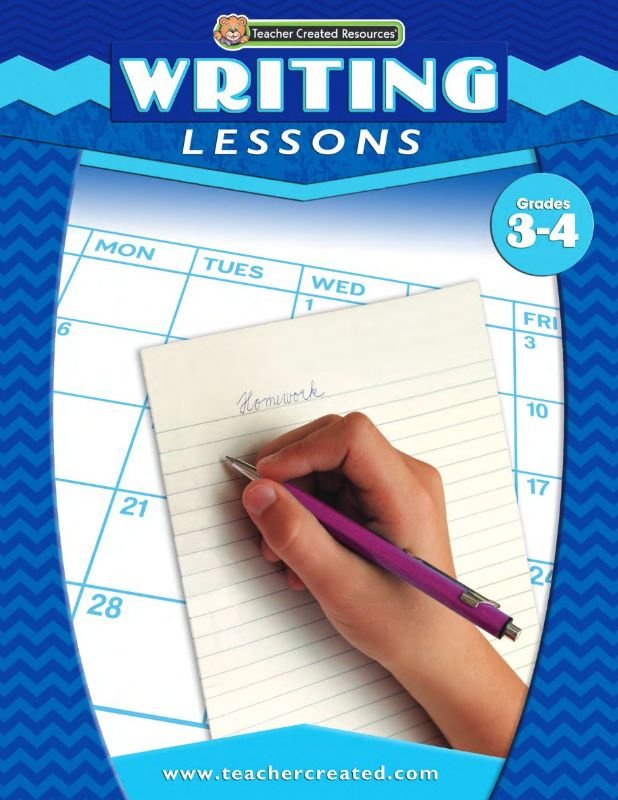 Creative Writing Lessons: Grades 3-4